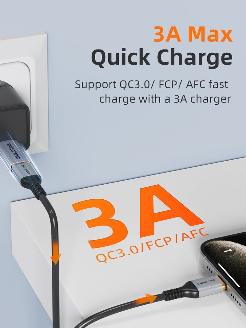 CABLETIME USB TYPE C MALE TO USB 3.0 FEMALE OTG ADAPTER - Image 3